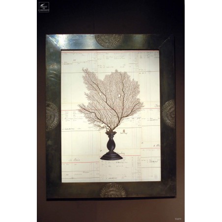 Black sea fan painting