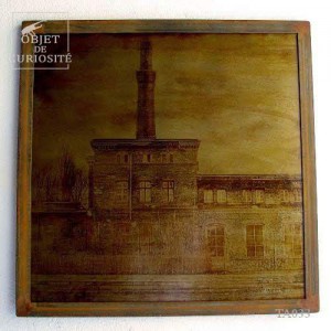 Photo sur métal, friche industrielle