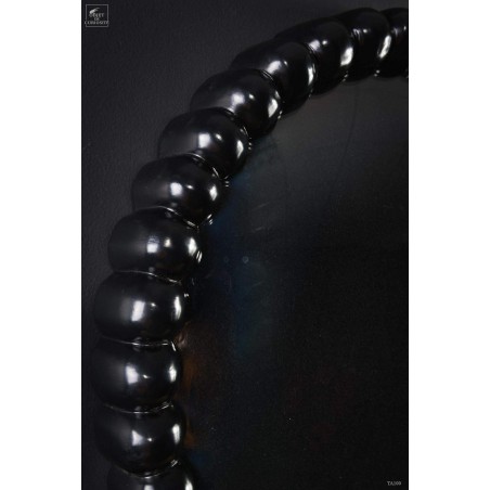 Round ball frame with convex glass