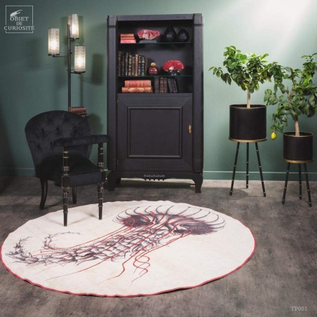 Round Jellyfish carpet 170cm