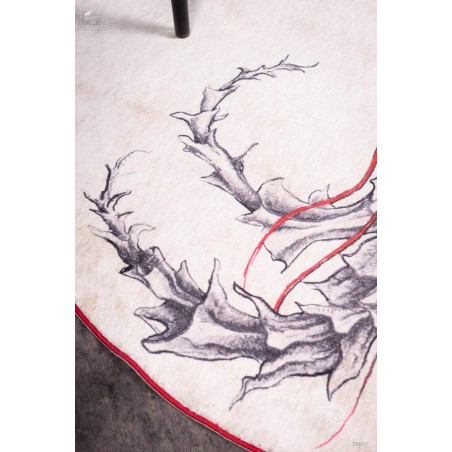Round Jellyfish carpet 170cm