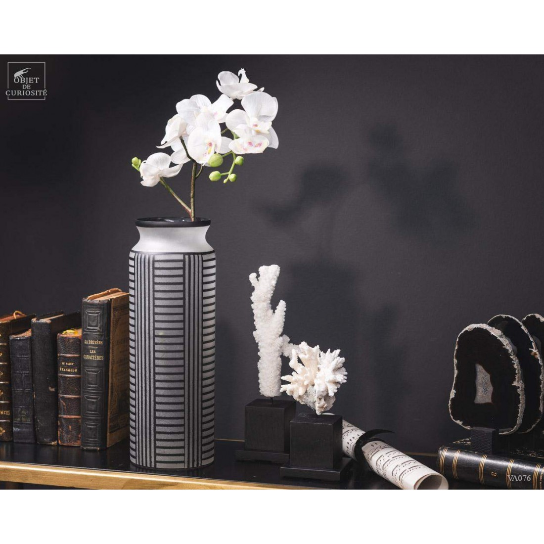 Vase noir et blanc Vase noir et blanc