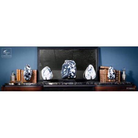 Natural blue and white agate 13.2kg