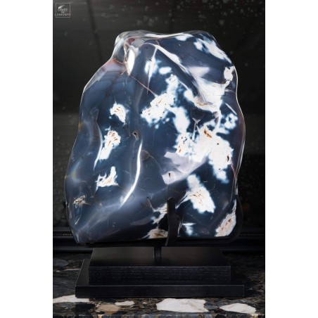 Natural blue and white agate 13.2kg