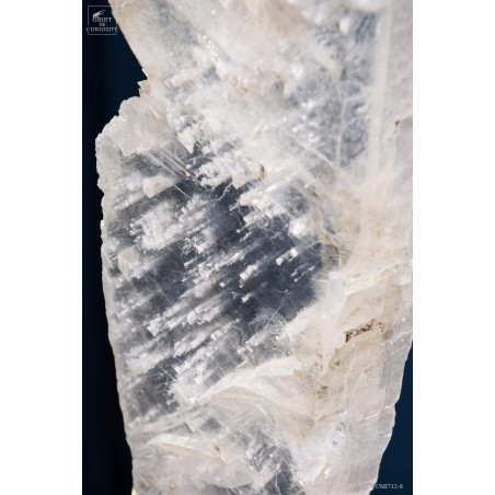 Gypse de Caresse (France)  socle laiton