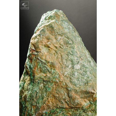 Grenn Fuchsite from Brazil on black base