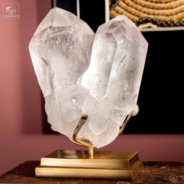 Quartz blanc multi pointes (Brésil)...