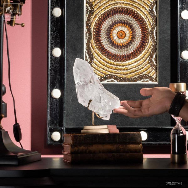 Quartz blanc multi pointes (Brésil)...