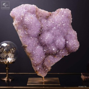 Améthyste en plaque de...