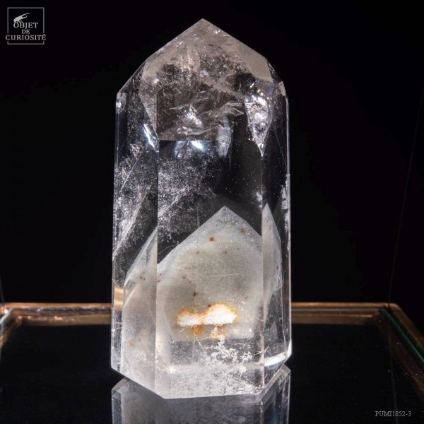 Pointe de cristal polie avec fantôme,...