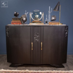 Buffet 2 portes 40's noir...