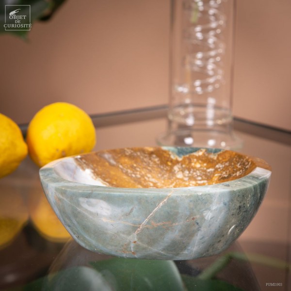 Bowl- polychrome jasper from...