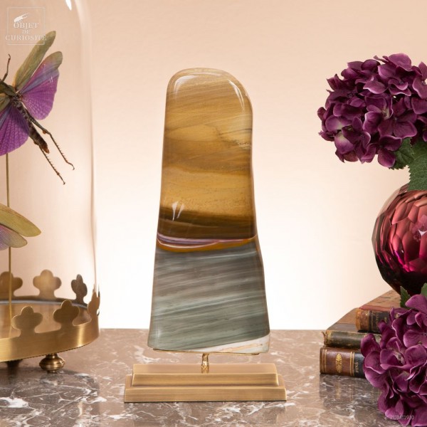 Striped Jasper from Madagascar with... Striped Jasper from Madagascar with...