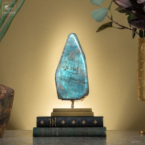 Labradorite 4 faces polies de 1.3kg,...
