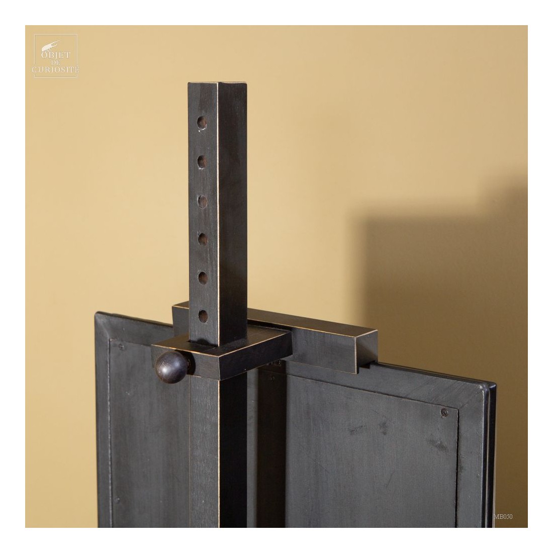 Chevalet porte cadre, bois noir Chevalet porte cadre, bois noir