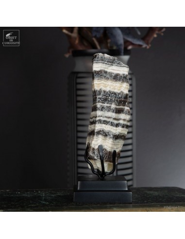 Banded zebra calcite from Mexico (250g)