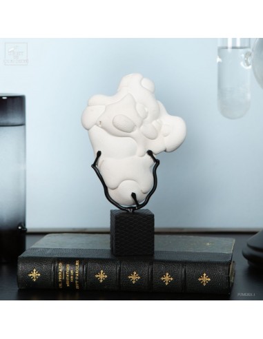 Fairy stone from Morocco on cubic base