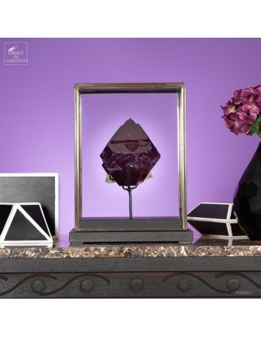 Alum Chrom crystal 1Kg,  under glass