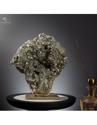 Pyrite octaédrique du Pérou (23.6kg)