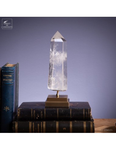 Pointe de cristal transparente avec...