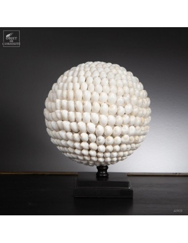 Moon snails ball- on black base (Large)