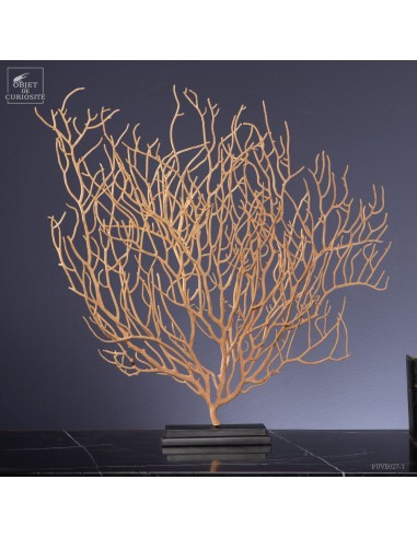 beige sean fan on black metal base.