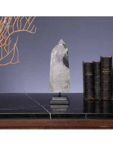 Quartz de Madagascar (1kg) sur base...