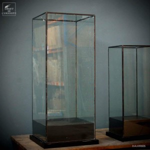 Globe carré TGM haut VIDE sans diodes 32x32x75cm