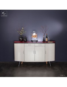 Buffet en formica blanc 60's