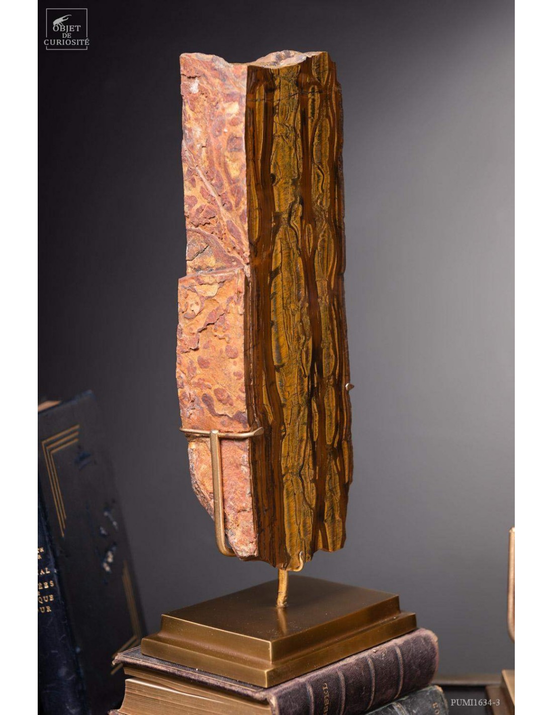 Plaque oeil de tigre GM Une face... Plaque oeil de tigre GM Une face...