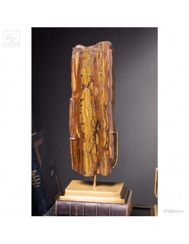 Plaque oeil de tigre GM Une face... Plaque oeil de tigre GM Une face...