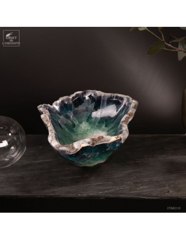 Vide poche en fluorite à bandes. 7.2Kg