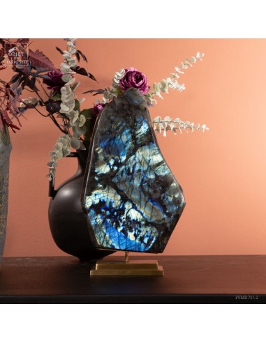 Labradorite 4 faces polies de 7.7kg