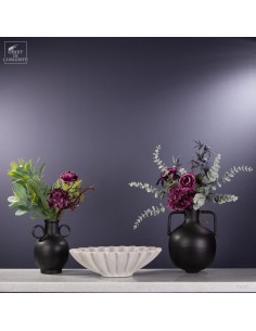 Coupe fraise ovale,  en marbre 2
