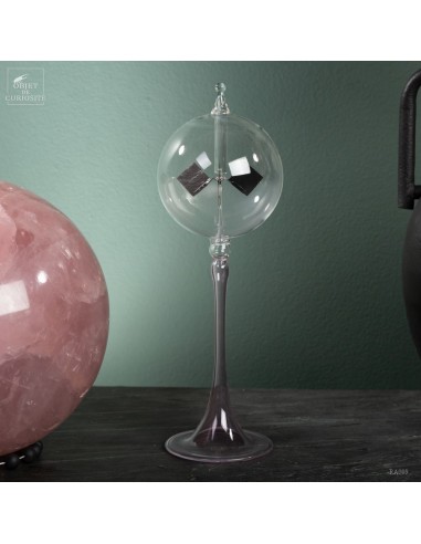 Radiomètre boule transparente sur...