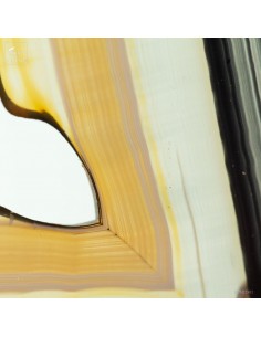 Geometrical agate in brass... 2