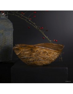 Moroccan Amber Aragonite plate