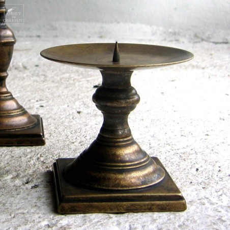 Brass candelstick 9cm
