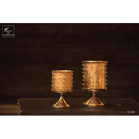 Golden nikel vase PM