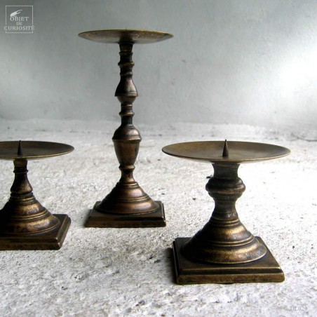 Brass candelstick 9cm