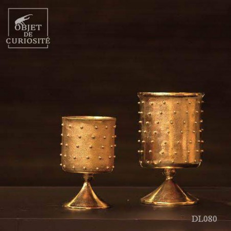 Golden nikel vase PM