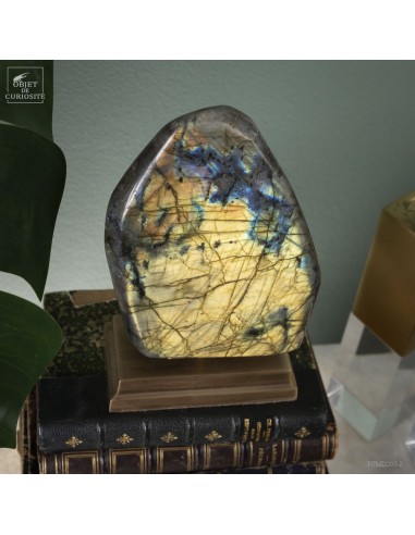 Labradorite de Madagascar sur base...