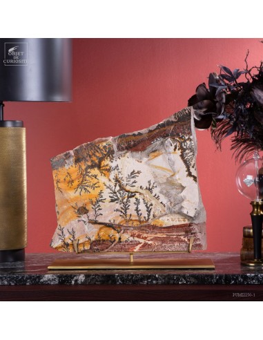 Plaque de Jaspe avec inclusions de...