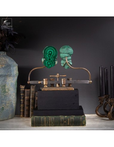 Block of "nippled" Malachite on...