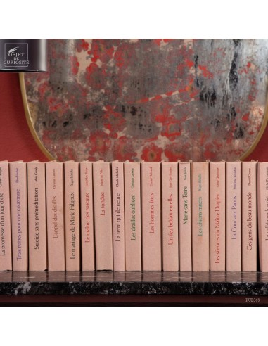 45 books with various titles