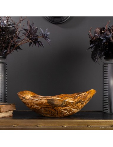 Moroccan Amber Aragonite plate