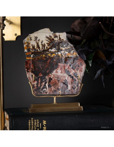 Plaque de Jaspe avec inclusions de...