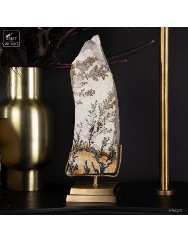 Jasper with dendrite inclusions