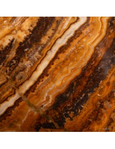 Moroccan Amber Aragonite plate 2