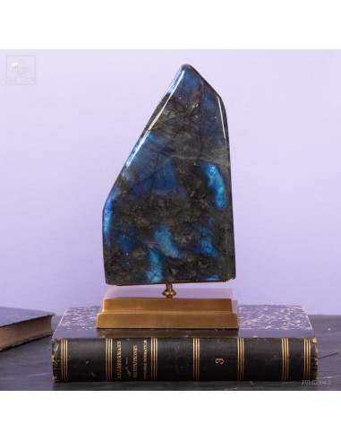 Labradorite (Madagascar) base laiton